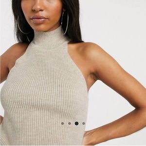 Knitted chocker  top